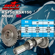BRT RACING CAM RS150 / RSX150 RACING CAMSHAFT [  S1 / T4 / R5 / R6 / R8 ]