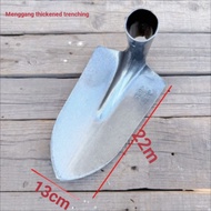 Agricultural Sharp Hoe Manganese Steel Quenching Thickened Hoe Hoe Ripe Loose Soil Camping Ground Ho