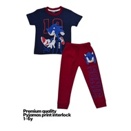 BAJU KANAK-KANAK SONIC PIJAMAS
