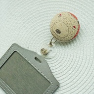 Lovely【日本布】愛睡熊伸縮扣環 +卡套、悠遊卡、證件套