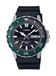 CASIO ของแท้ รุ่น MTD-125MTD-130D-1A นาฬิกาผู้ชาย ทรงสปอร์ต ดีไซน์สปอร์ต กีฬาทางน้ำ กันน้ำลึก 100 เม