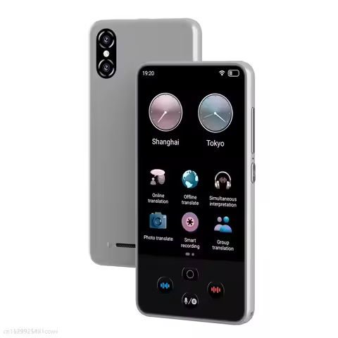 S85 Pro Portable Translator Device 138 Real-time Languages Online & Offline 4inch Smart Voice Transl