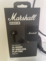Marshall minor iii 藍牙耳機