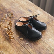 懶人小軟法麵包拖鞋 _ 黑醋栗/黑色