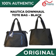 Nautica Steward Tote Bag – Black/Blue