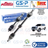  FREE GIFT  DEALER GSP DRIVE SHAFT FOR TOYOTA LANDCRUISER UZJ100 4.7 V8 (AUTO)