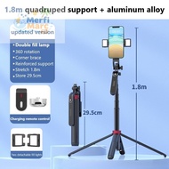 MerliMart SG P185 1800mm Wireless Selfie Stick Tripod Foldable Monopod Gimbal for GoPro Action Camer