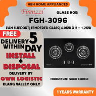 [FREE BASIC INSTALL] Firenzzi GashHob | Tempered glass top | FGH-8850 | FGH-2197 | FGH-2123 | FGH-21