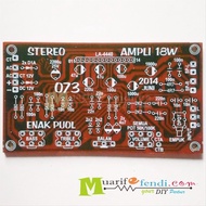 PCB Power Amplifier Stereo 18Watt IC LA4440 4440 Power Mobil ENAK P