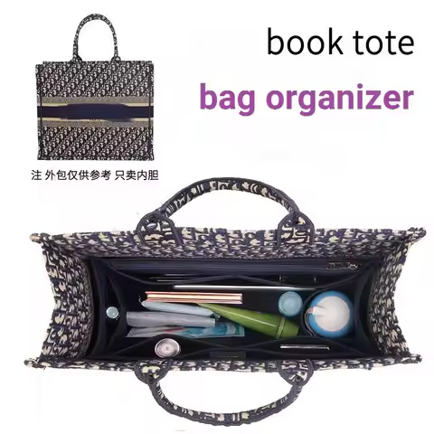 【Only Sale Inner Bag】Bag Organizer Insert For Dior Book Tote Bag