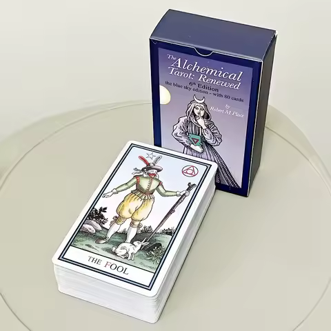 The Alchemical Tarot Renewed 6th Edition 80 Cards Deck Alchemy Divination Tarot Cards Psychic Predic