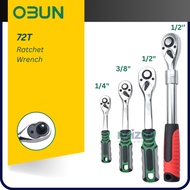 OBUN 72T Ratchet Wrench Handle 1/4" , 3/8" , 1/2"