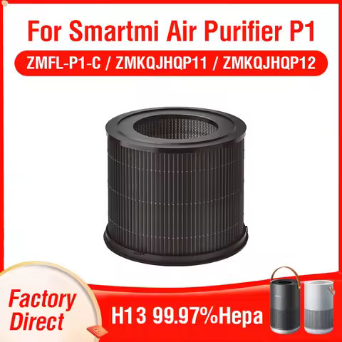H13 Hepa Filter P1 Smartmi Activated Carbon Filter P1 for Smartmi Air Purifier P1 Filter ZMFL-P1-C /