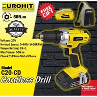 EUROHIT C20-CD Cordless Driver Drill 50N.m