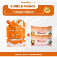 Tinted Sunscreen 30g + 2 pcs Kojic soap 70g