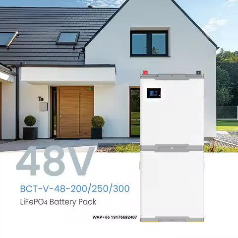 Blue Carbon Solar Storage Energy Power Wall 48V 200Ah 250Ah 300Ah 10kWh 12kWh 15kWh Deep Cycles Sola