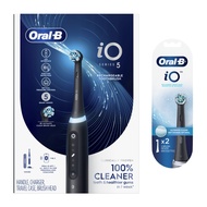 iO Series 5 Luxe Bundle, (1) iO5 Electric Toothbrush with (3) Ultimate Clean Brush Heads and (1) Tra