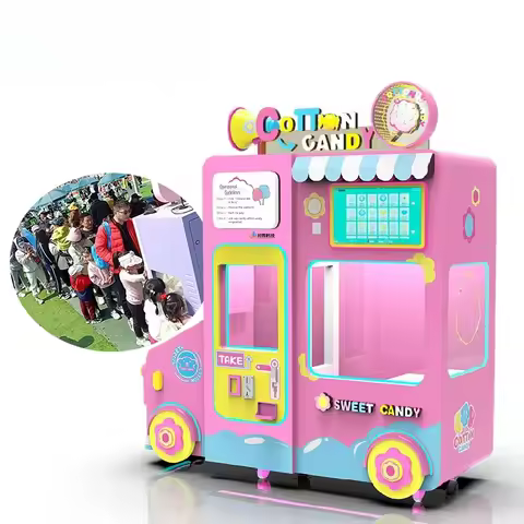 Professional Factory Card Banknote Best Selling Cotton Candy Machine Fairy Floss Sweet Cotton Candy 