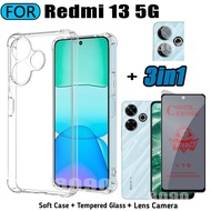 Redmi 13 5G Transparent Shockproof Phone Case For Redmi 13 4G Redmi 13C 5G Redmi 13C 4G Anti Spy Pri