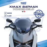 Xmax V3 Batman Windshield Smoke,Clear,Yamaha Xmax 2025 V3