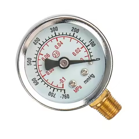 A2BE 1/8"NPT Thread Motorhomes Regulator Filter Pressure Gauge Manometer 40mm Display
