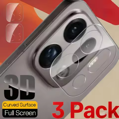 3Pcs for OPPO Find X9 Pro 3D Clear Camera Screen Protector Cover FindX9Pro FindX9 X 9 X9Pro 5G Rear 