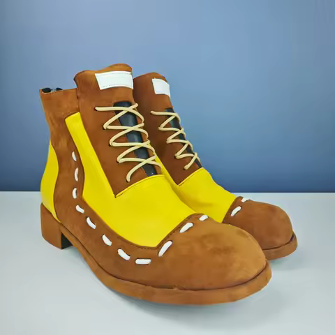 Game Limbus Company Don Quixote Cosplay Shoes Cosplay Prop Halloween Carnival Men Women Boots PU Rol