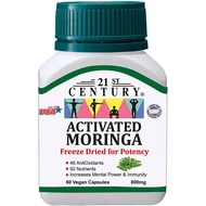 21st Century Activated Moringa 800mg, 60 ct