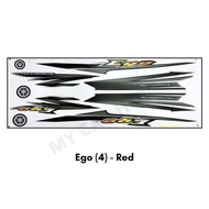 YAMAHA Ego Body Cover Set Stripe Sticker Motor Premium Motor Sticker