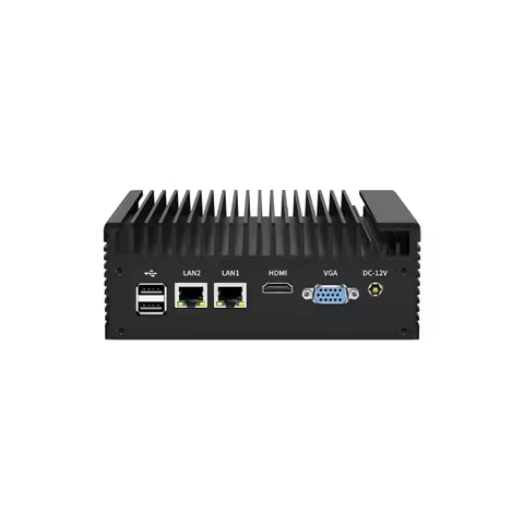 Industrial PC Intel I3 6100U Mini Computer Core 6th Generation Dual Network Dual Serial Port Fanless