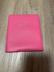 FOCUS粉紅色名片簿40張收納手冊