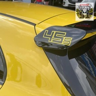 Mercedes Benz AMG A45S Spoiler Sticker 2 pieces