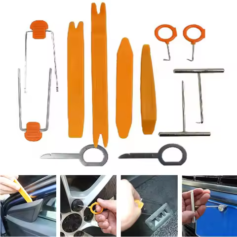 12pc Plastic Pry Tool Removal Tool Car Accessaries For Saab 9-3 9-5 9000 93 900 95 aero 9 3 42250 42