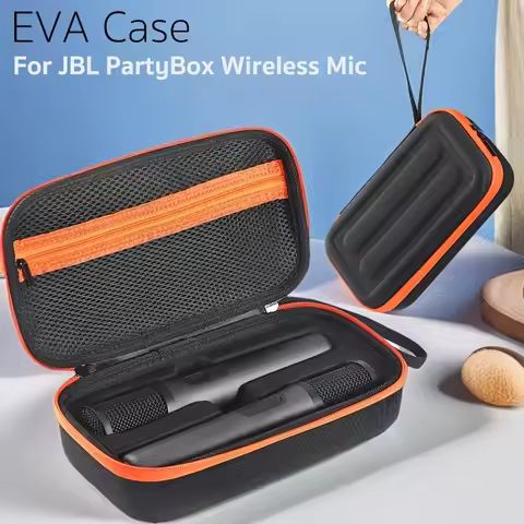 Wireless Microphone Case - Compatible with JBL Wireless Dual Microphone System - Handheld Dual Micro