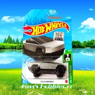 HOT WHEELS™ 2021 FACTORY SEAL TESLA CYBERTRUCK HW GREEN SPEED