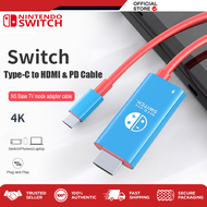 Switch HDMI&amp;PD Type-C 2M Cable HDMI PD Charging Cable 4K / 30hz HDMI 100W PD Fast Charging Cable Compatible with Macbook PC Phones Tablet For Nintendo Switch NS / OLED Type C
