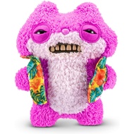 ZURU's Fuggler Vacay Vibes Fun Uggler, Plush, Collectibles, Toys (Sketch Squirrel-Pink)