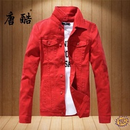 ✨Ready Stock✨ jaket jeans lelaki Baju Kerja jaket Spring and Autumn New Men's Korean Version Denim J