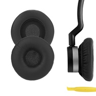 ที่ครอบหูทดแทนของ Geekria QuickFit สำหรับ Jabra Biz 1100, Biz 1500, Biz 1900, Biz 2300, Biz 2400, Bi