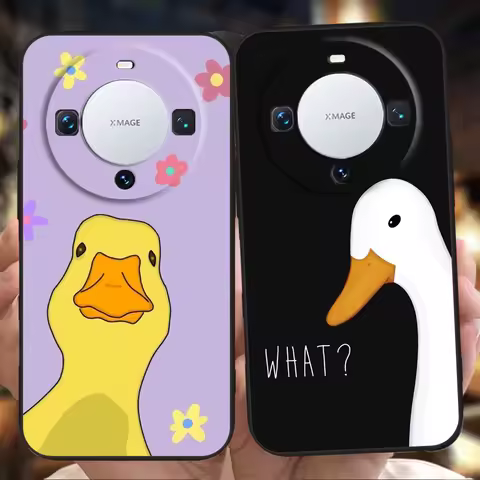 Cute Goose Duck Game Phone Case Cover for Huawei Mate 60 Pro P50 P40 P30 P20 P10 P Smart Y6 Y7 Y9 Pl