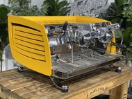 Victoria Arduino Black Eagle Volumetric 2 Group Espresso Coffee Machine Yellow Color