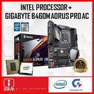 P.W.P. Intel Corei5 10400/10400F/Core i7 10700/10700K/10700F+Gigabyte B460 AORUS PRO AC Motherboard