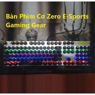 SALE - Thiết Kế Đẳng Cấp Hiệu Suất Vượt Trội: Bàn Phím Cơ Zero E-Sports Gaming Gear - LED Rainbow Bl