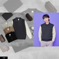 GAO studio men's long-sleeved knitted wool polo shirt, high-quality imported cotton fabric, luxuriou