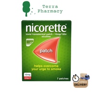 NICORETTE Patch 10MG Quit Smoking 16hr Invisipatch (Step 3) - 7's/BOX (Exp : 11/2025)