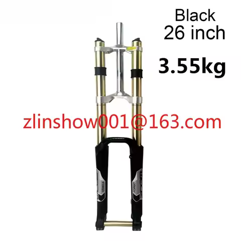 26 Inch Zoom 680DH Dual Crown Suspension Bike Fork for XC AM Downhill