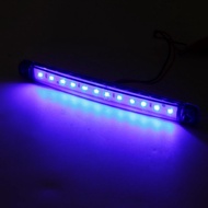 12-24V 12LED Side Marker Indicator Lights Front Rear LED Indicator Turn Signal Lamp for Car Truck Tr