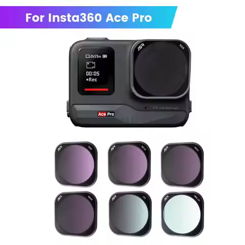 Lens Filter For Insta360 Ace Pro Pro2 CPL UV ND8/16/32/64/1000 Star Night NDPL Optical Glass Filters