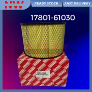 ORI DENSO TOYOTA LAND CRUISER HJ47 , BJ60 , LC80 , FZJ80 , DYNA 200 AIR FILTER ( 17801-61030 )