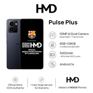 HMD Smartphone Pulse Plus 8GB+128GB 50MP AI Dual Cam 1 Year Swap Servie for Warranty